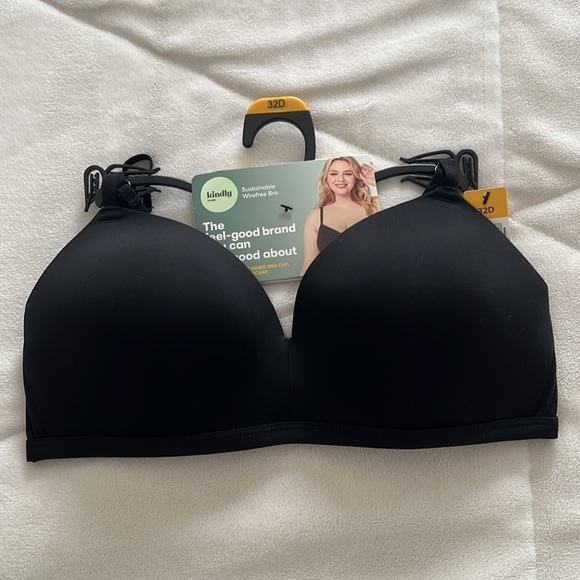 Kindly Yours Sustainable Wireless T-Shirt Bra Size 32D NWT - Picture 7 of 8